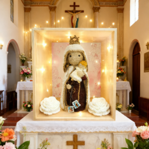 amigurumi virgen del carmen