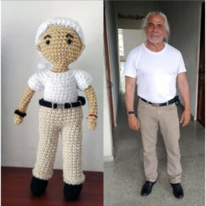 amigurumi personalizado con foto unidad