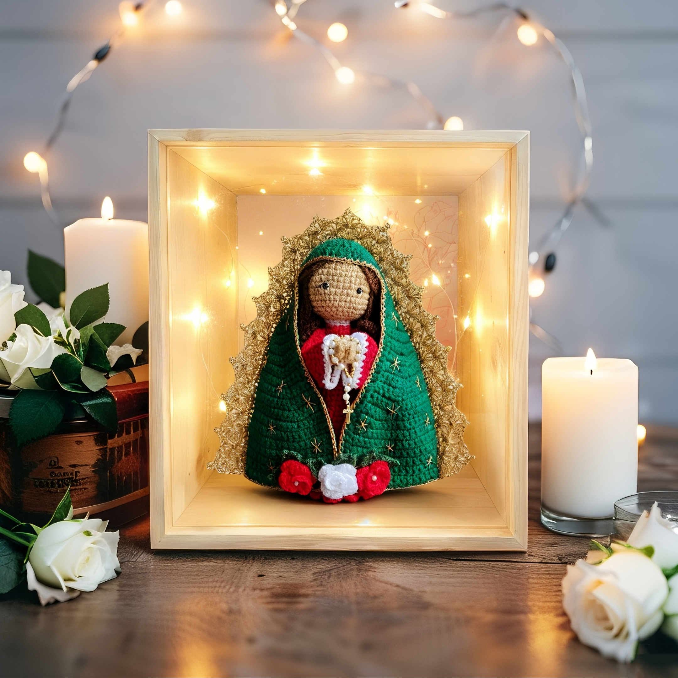 amigurumi virgen de guadalupe amigurumi virgen de guadalupe